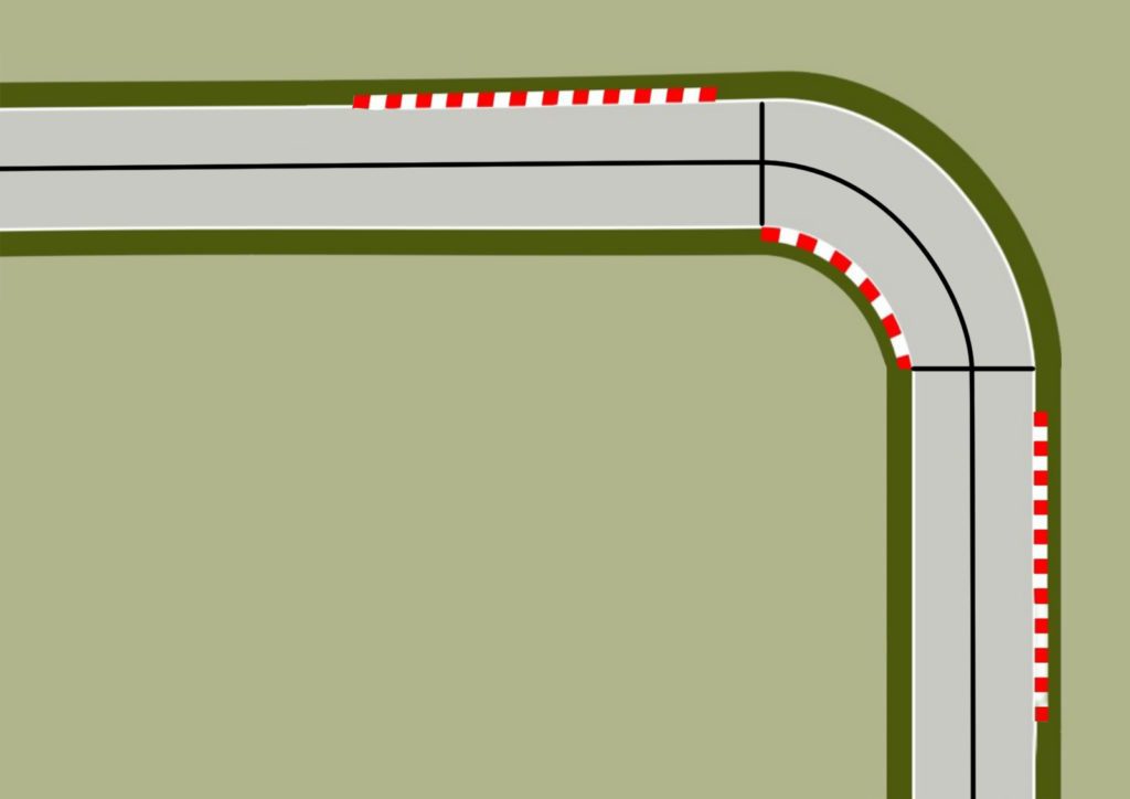 curva geométrica técnicas de conducción